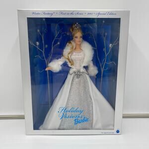 Vintage 2003 Holiday Visions Barbie Winter Fantasy Special Edition